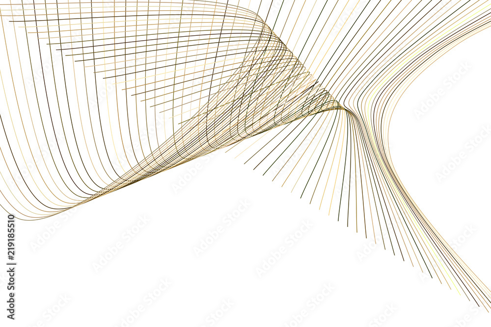 Color abstract line & curve geometric generative background. Design, canvas, creative & shape. Stock Vector | Adobe Stock