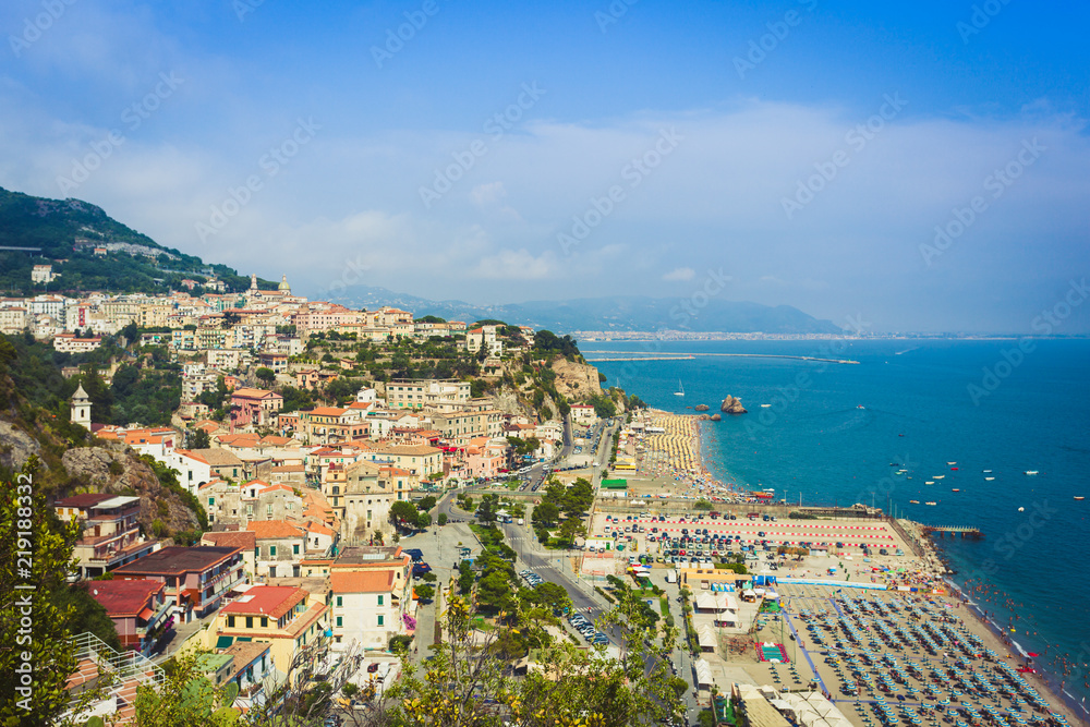 Salerno on amalfitan coast