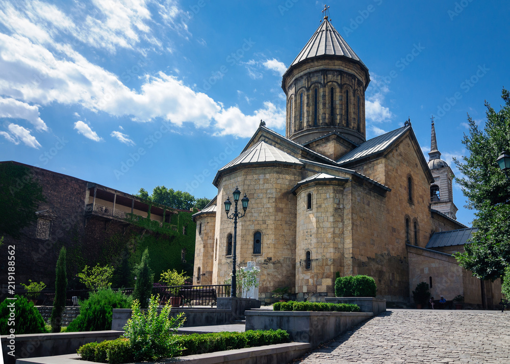 Historically the main Church of Tbilisi, the Sioni Cathedral.