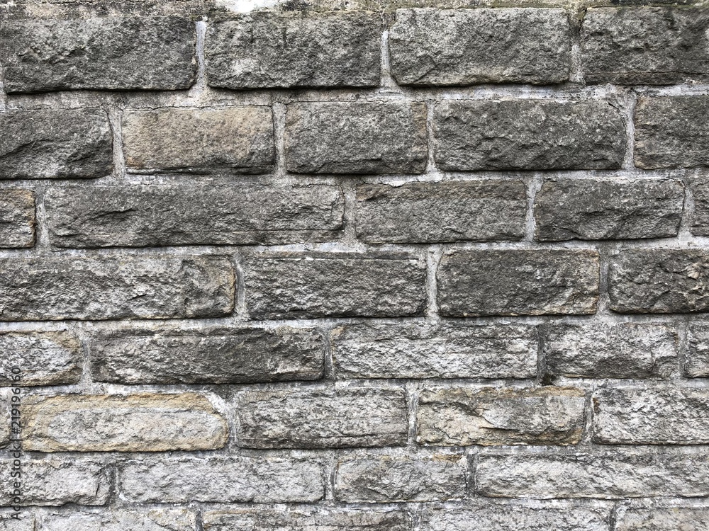 Graue Steinmauer Hintergrund Stock-Foto | Adobe Stock