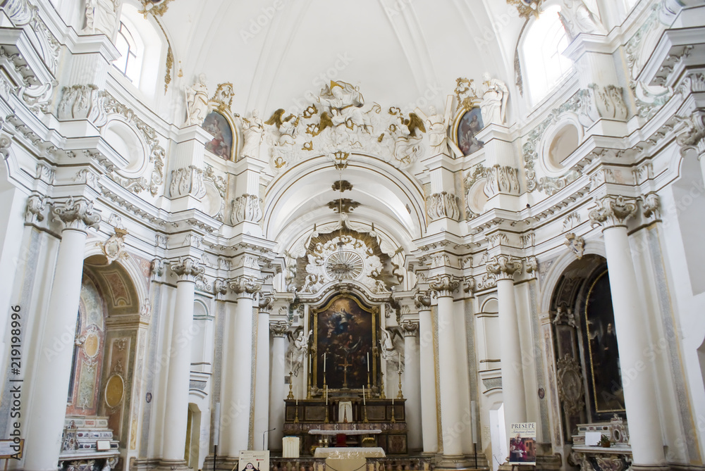 Sicilian Baroque church in Noto