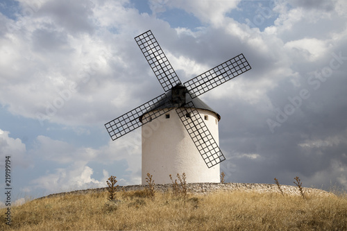 Molino de viento de Don Quijote en Castilla la Mancha