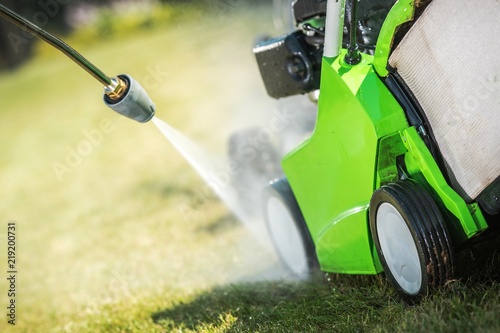 Mowing Machine Cleaning
