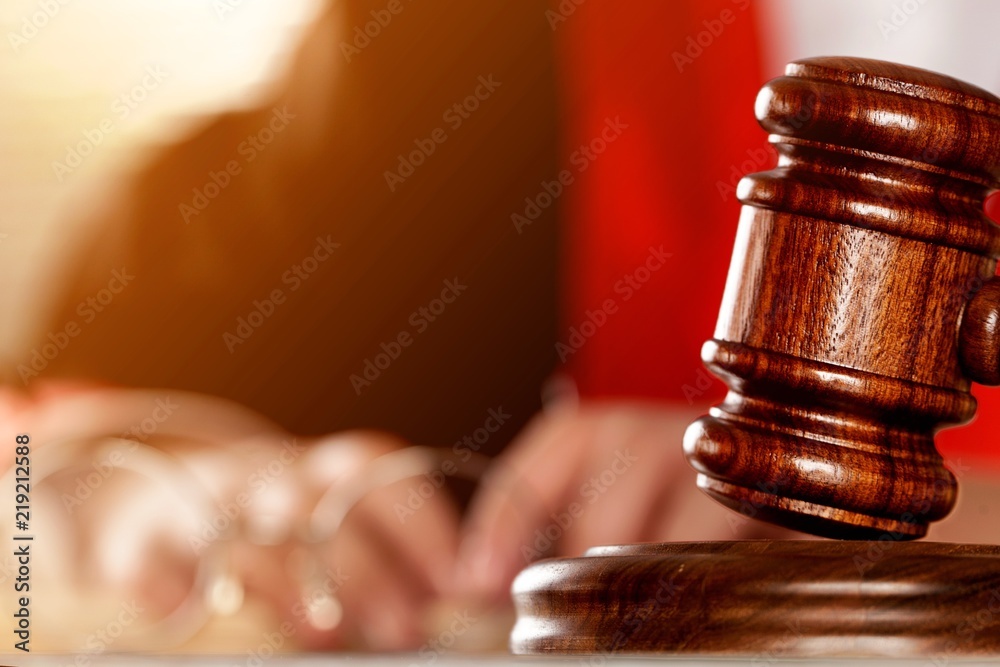 Close up lawyer with gavel judge Close up lawyer with gavel judge