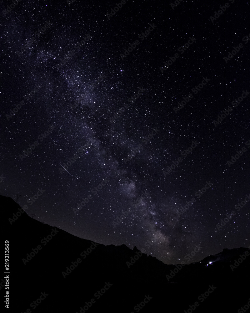 Milky Way over the Nivolet Pass