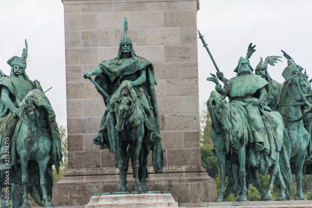 Obraz premium Budapest Héros Square