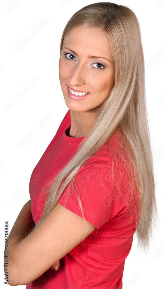 Portrait of a Smiling Woman