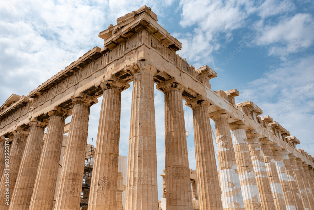 Parthenon - Greek architecture on the Acropolis