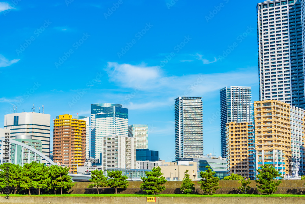 Obraz premium 不動産イメージ High-rise condominium in Tokyo