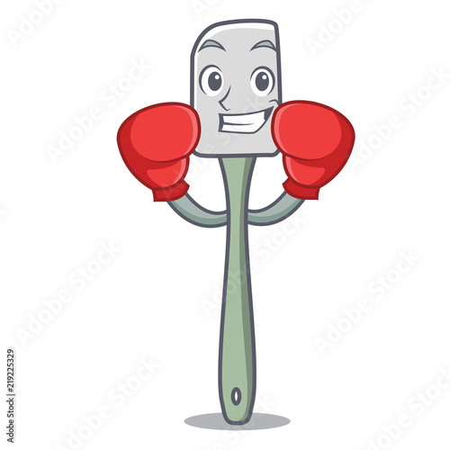 Boxing silicone spatula for cooking character cartoon