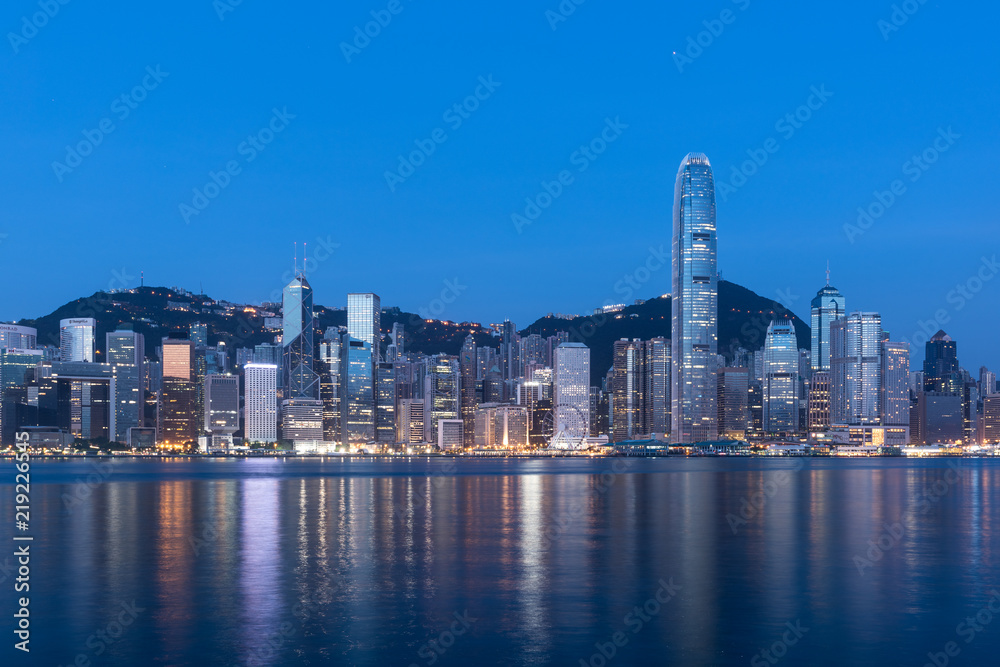 Fototapeta premium Hong Kong city scenery
