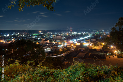 道路 夜景 長時間露光