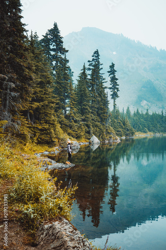 Photography Smoky days in the mountains