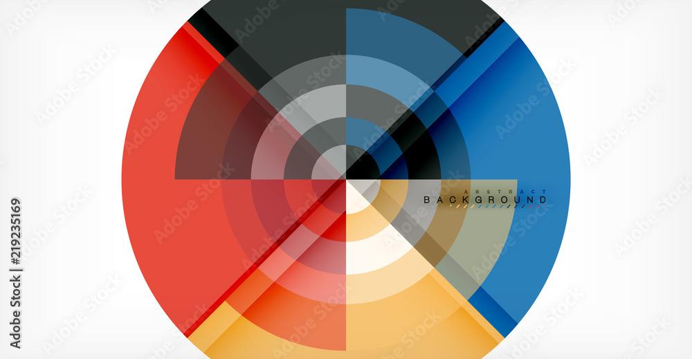 Vector circle abstract background Vector circle abstract background