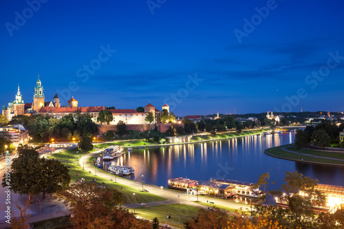 Krakow aerial castle © fotolupa