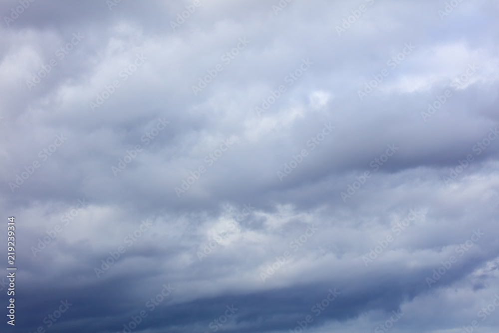 Clouds before the rain as a background