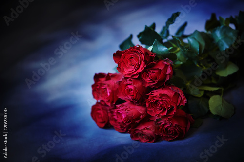 bouquet of red rose