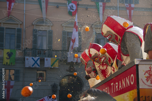 Orange Festival of Ivrea, February 2015