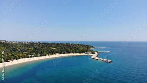 Euxinograd beach coast Varna Bulgaria