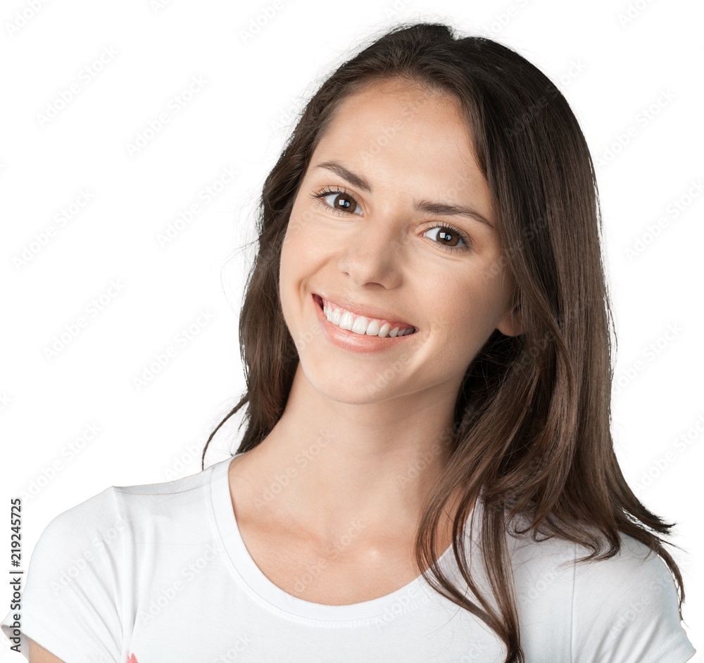 Portrait of a Smiling Woman Portrait of a Smiling Woman