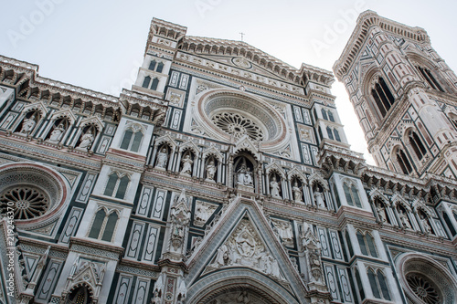 The exterior of st. mark's basilica in Venice, Italy