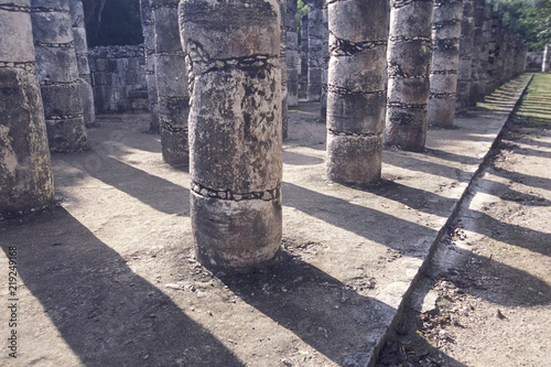 MEXICO YUCATAN CHICHEN ITZA MAYA RUINS photo