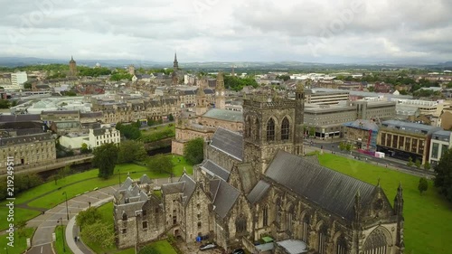 Paisley Morning 01a Riding above church