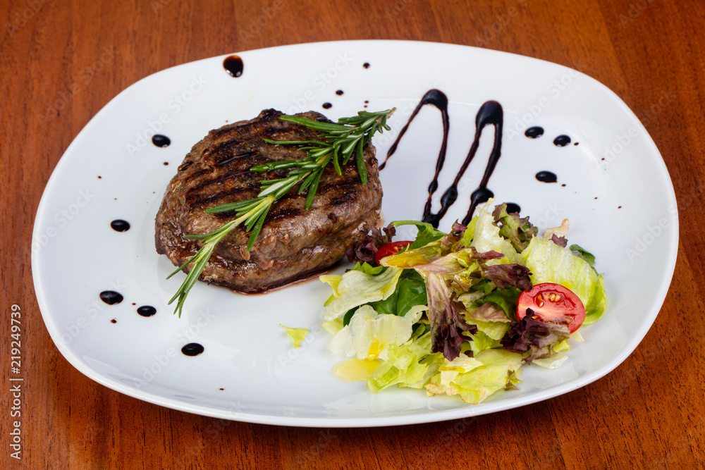 Delicious fried stake Delicious fried stake