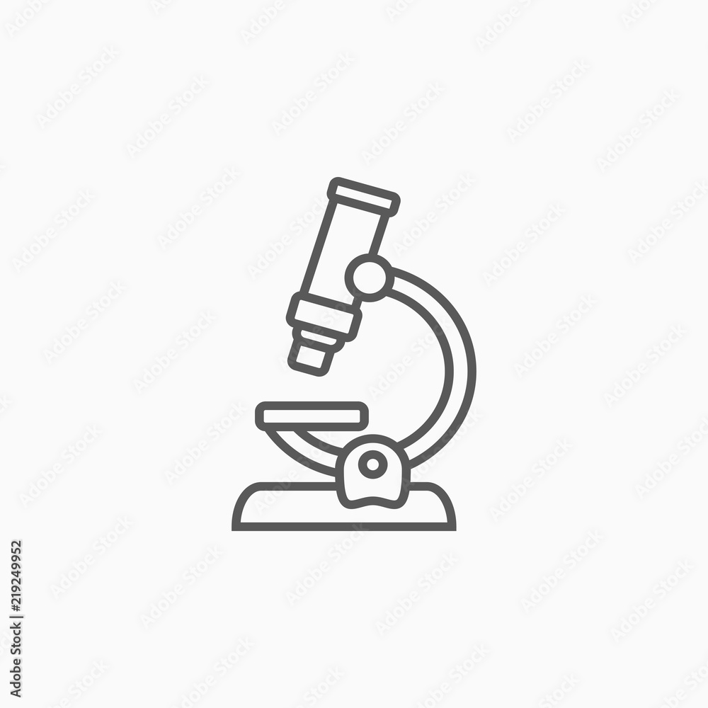 microscope icon, scope vector microscope icon, scope vector