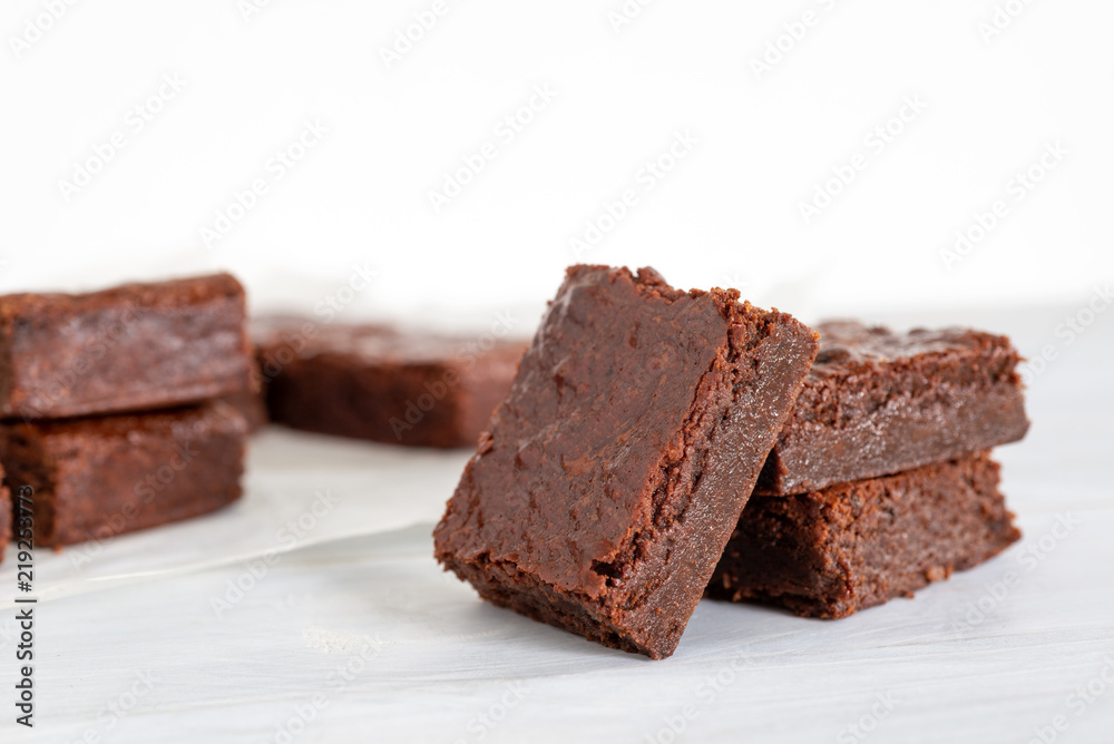 homemade chocolate fudge brownies freshly bake homemade chocolate fudge brownies freshly bake