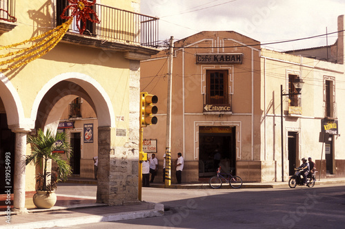 MEXICO YUCATAN VALLADOLID COLONIAL TOWN