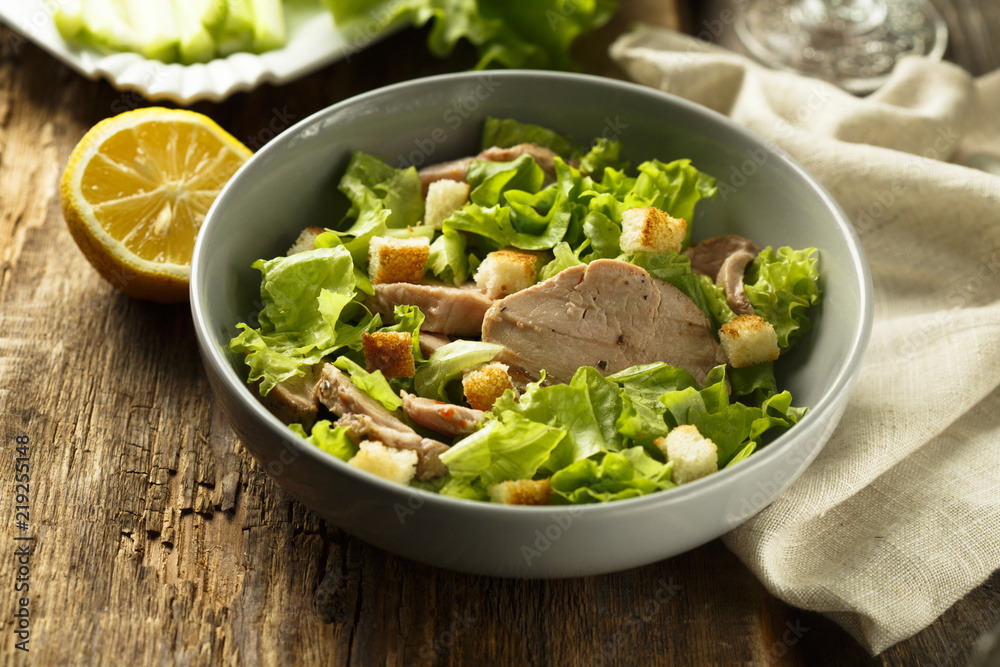 Chicken Caesar salad Chicken Caesar salad