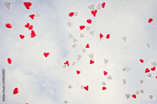 Herz Luftballons (Hochzeit)