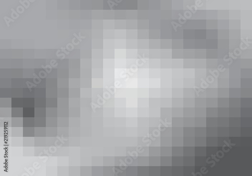 Abstract grey tone mosaic background texture vector illustration.