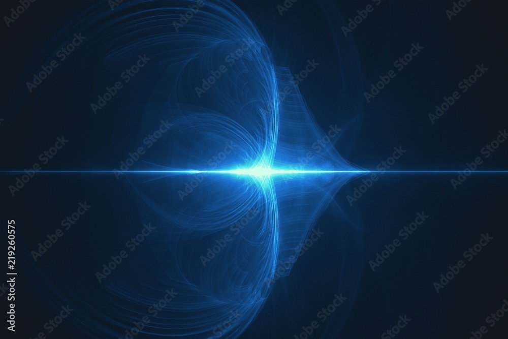 fractal light design background