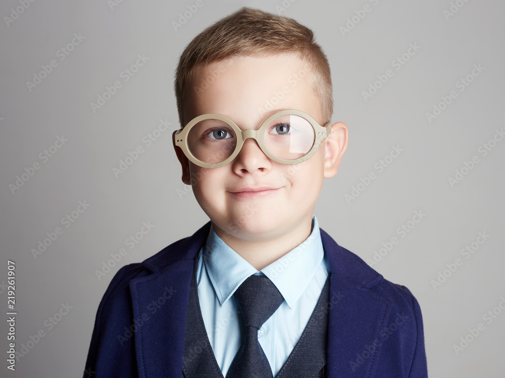 funny child in suit and glasses funny child in suit and glasses