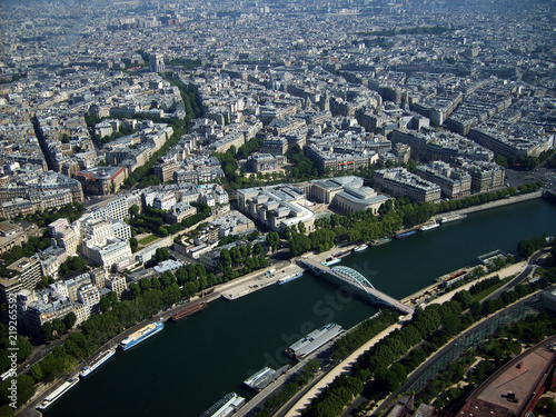  Paris from the Eiffel Tower