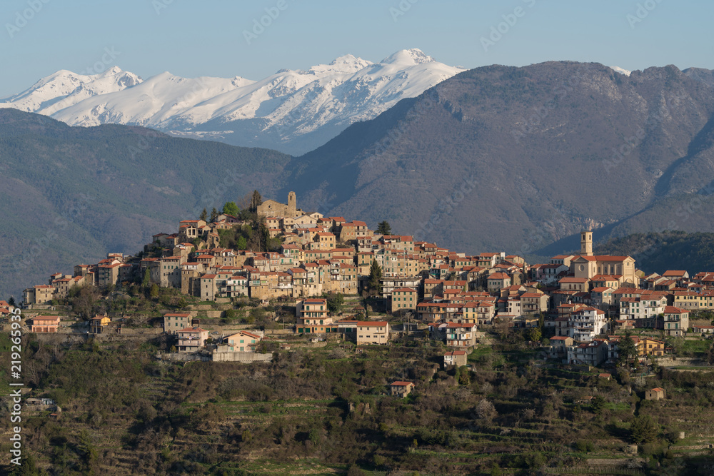 Baiardo ancient village, Province of Imperia, Italy