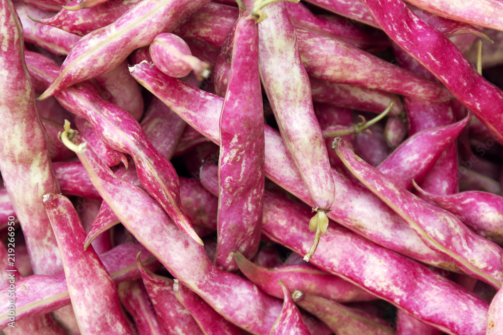 Fresh red beans close up background Fresh red beans close up background