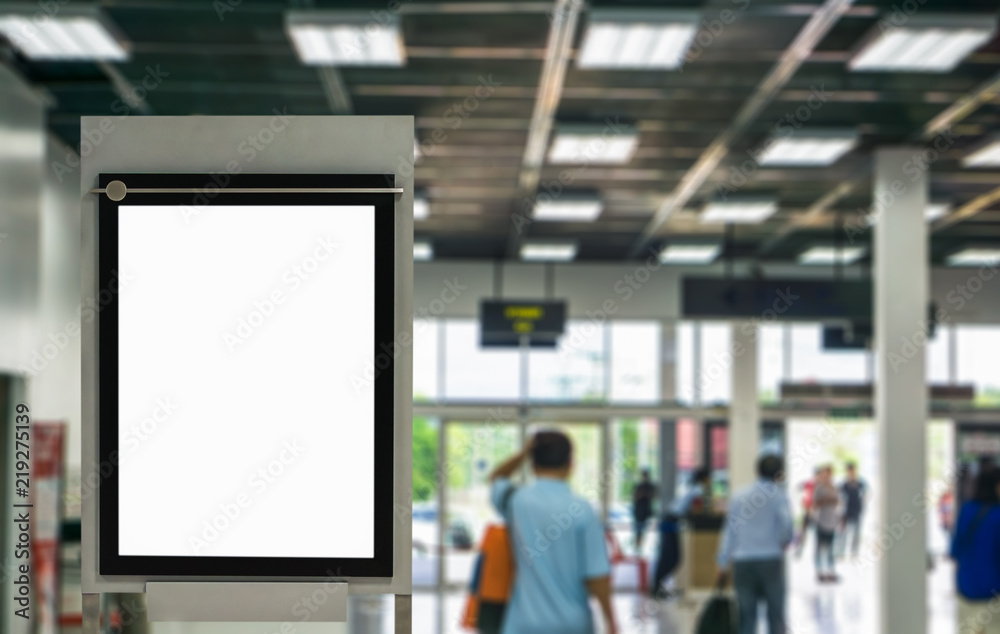 Blank billboard posters in the airport,Empty advertising billboard at aerodrome. Blank billboard posters in the airport,Empty advertising billboard at aerodrome.