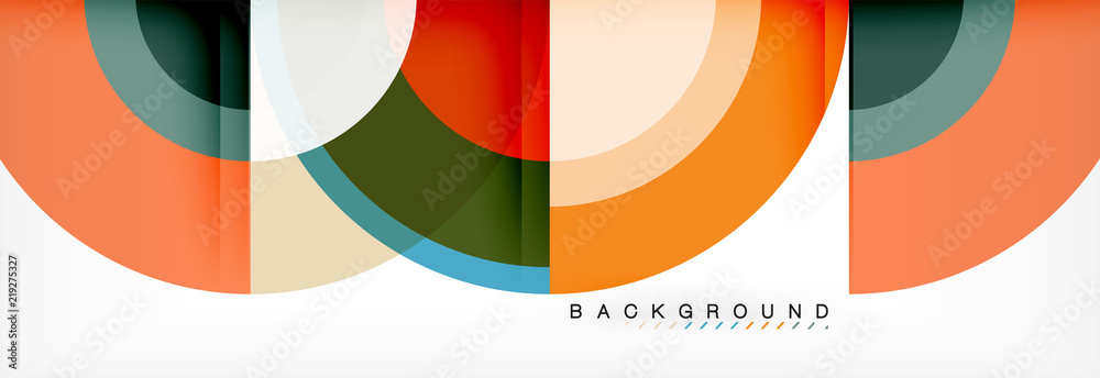Vector circular abstract background Vector circular abstract background