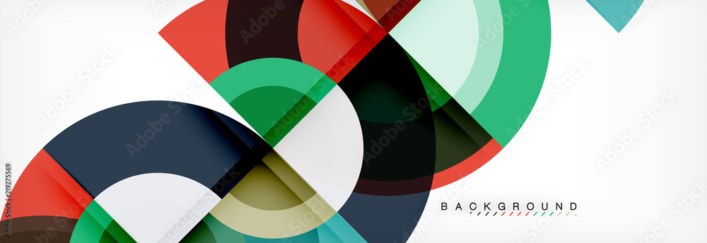 Vector circular abstract background Vector circular abstract background