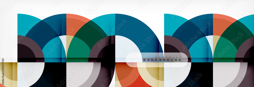 Vector circle abstract background Vector circle abstract background