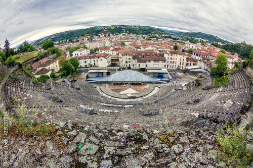 Fotografie Theatre Romain (Antique) in Vienne, France