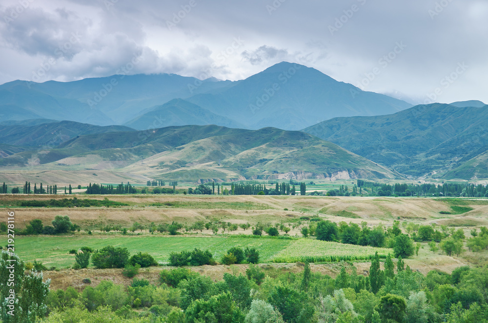 Kirghizia villages