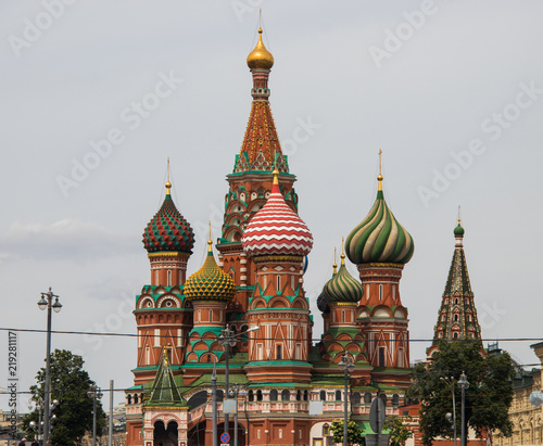 Saint Basil's Cathedral, Red Square in Moscow, Russia