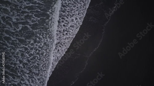 Zenital Waves on Black Sand And Karekare Beach photo