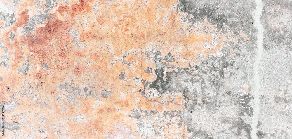 Obraz premium Tekstura uliczna stara tynk ściana dla tła.
