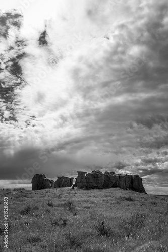 Sandstone Rock Pillars photo