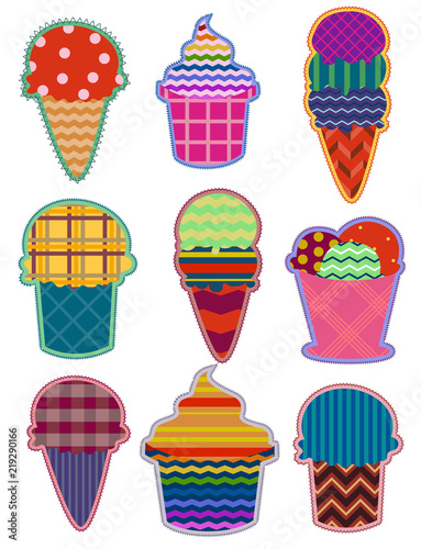 Ice Cream Patches